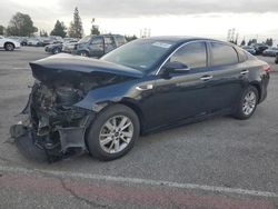 Salvage cars for sale from Copart Rancho Cucamonga, CA: 2018 KIA Optima LX