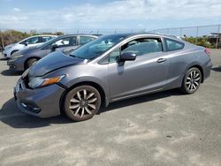 Salvage cars for sale at Kapolei, HI auction: 2014 Honda Civic EXL