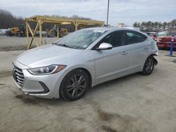 Salvage cars for sale at Windsor, NJ auction: 2018 Hyundai Elantra SEL