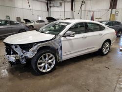 Salvage cars for sale at Franklin, WI auction: 2016 Chevrolet Impala LTZ