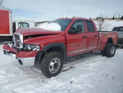 Dodge ram 3500 st salvage cars for sale: 2005 Dodge RAM 3500 ST