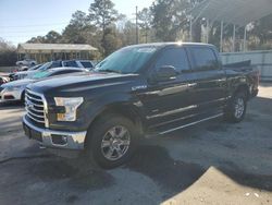 Salvage cars for sale at Savannah, GA auction: 2015 Ford F150 Supercrew