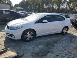 Honda salvage cars for sale: 2014 Honda Civic Hybrid L