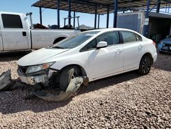 Salvage cars for sale from Copart Phoenix, AZ: 2013 Honda Civic EX