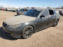 Vehiculos salvage en venta de Copart Phoenix, AZ: 2008 BMW 550 I