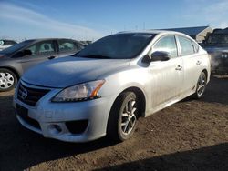 Salvage cars for sale at Brighton, CO auction: 2015 Nissan Sentra S