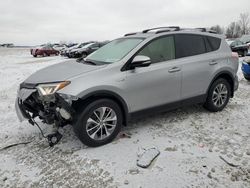 Toyota salvage cars for sale: 2017 Toyota Rav4 HV LE