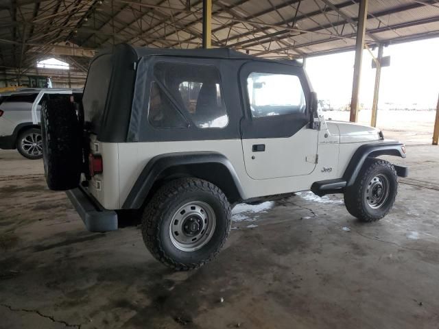 2002 Jeep Wrangler / TJ SE