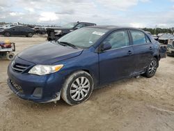 Salvage cars for sale from Copart Houston, TX: 2013 Toyota Corolla Base