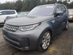 Salvage cars for sale from Copart Harleyville, SC: 2017 Land Rover Discovery HSE Luxury