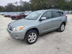 Salvage cars for sale at Ocala, FL auction: 2008 Toyota Rav4 Limited