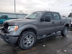 Salvage cars for sale at Littleton, CO auction: 2014 Ford F150 Supercrew