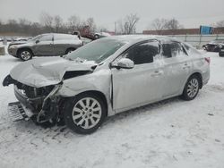 Salvage cars for sale at Chicago Heights, IL auction: 2015 Nissan Sentra S