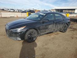 Salvage cars for sale at Brighton, CO auction: 2021 Hyundai Elantra SEL