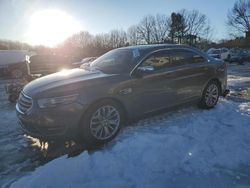 Salvage cars for sale at North Billerica, MA auction: 2016 Ford Taurus Limited