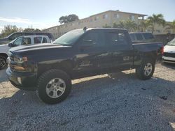 Chevrolet salvage cars for sale: 2017 Chevrolet Silverado K1500 LT