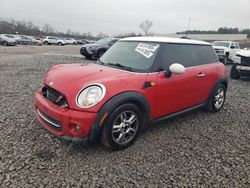 Carros salvage a la venta en subasta: 2012 Mini Cooper