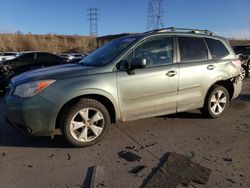 Subaru Vehiculos salvage en venta: 2015 Subaru Forester 2.5I Limited