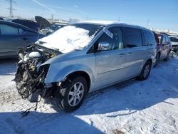 Salvage cars for sale at Elgin, IL auction: 2012 Chrysler Town & Country Touring L