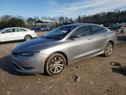 Chrysler 200 Limited salvage cars for sale: 2015 Chrysler 200 Limited