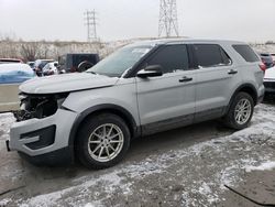 Carros salvage sin ofertas aún a la venta en subasta: 2016 Ford Explorer Police Interceptor