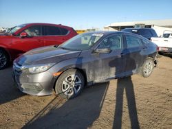 Salvage cars for sale at auction: 2017 Honda Civic LX