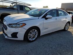 Salvage cars for sale at Mentone, CA auction: 2019 Ford Fusion SE