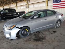 Carros salvage a la venta en subasta: 2020 Hyundai Elantra SEL