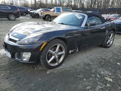 Salvage cars for sale at Waldorf, MD auction: 2007 Saturn Sky Redline