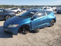 Salvage cars for sale at Harleyville, SC auction: 2014 Honda CR-Z EX