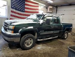 Salvage cars for sale at Lyman, ME auction: 2006 Chevrolet Silverado K2500 Heavy Duty