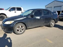 Salvage cars for sale at Nampa, ID auction: 2005 Honda Civic LX