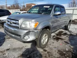 Salvage trucks for sale at New Britain, CT auction: 2006 Toyota Tundra Double Cab SR5