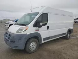 Dodge Promaster 2500 2500 High salvage cars for sale: 2015 Dodge RAM Promaster 2500 2500 High