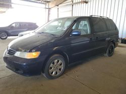 Honda Odyssey exl salvage cars for sale: 2003 Honda Odyssey EXL