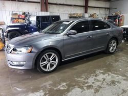 Salvage cars for sale at Rogersville, MO auction: 2013 Volkswagen Passat SEL