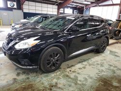 Salvage cars for sale at East Granby, CT auction: 2017 Nissan Murano S