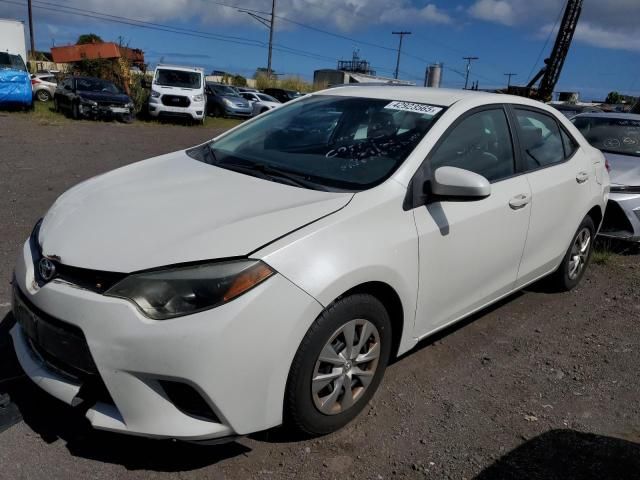 2015 Toyota Corolla ECO