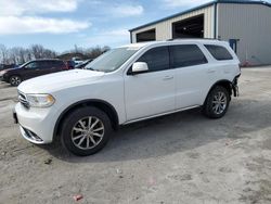 Salvage cars for sale at Duryea, PA auction: 2017 Dodge Durango SXT