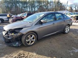 Salvage cars for sale at North Billerica, MA auction: 2014 Ford Focus SE