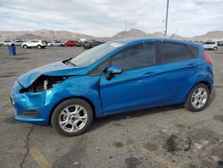 Salvage cars for sale at North Las Vegas, NV auction: 2016 Ford Fiesta SE