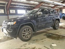 Salvage cars for sale at East Granby, CT auction: 2017 Jeep Grand Cherokee Limited