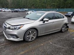 Salvage cars for sale at Graham, WA auction: 2019 Subaru Legacy 2.5I Limited