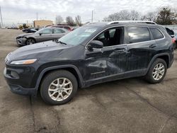 Salvage cars for sale at Moraine, OH auction: 2015 Jeep Cherokee Latitude