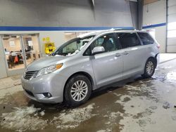 Salvage cars for sale from Copart Sandston, VA: 2017 Toyota Sienna XLE