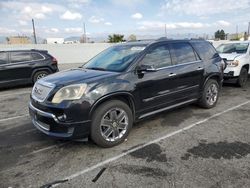 Salvage cars for sale at Van Nuys, CA auction: 2011 GMC Acadia Denali