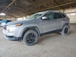 Salvage cars for sale at Phoenix, AZ auction: 2018 Jeep Cherokee Latitude Plus