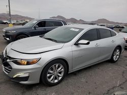 Salvage cars for sale at North Las Vegas, NV auction: 2020 Chevrolet Malibu LT