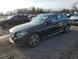 Mercedes-Benz salvage cars for sale: 2015 Mercedes-Benz C 300 4matic