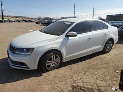 Volkswagen Vehiculos salvage en venta: 2017 Volkswagen Jetta S